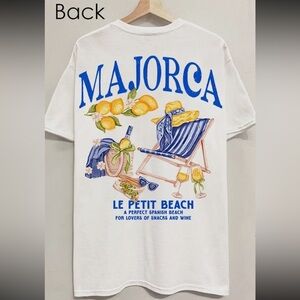 062- White Majorca Graphic T-Shirt